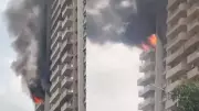 Fire Breaks Out at Ivy County Residential Complex in Noida Sector 74
