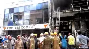 Fire Breaks Out at Lucknow Coaching Centre, 14 Fire Tenders Deployed