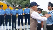 First 5 Women NDA Entrants Commissioned as IAF Officers; Rajnath Hails Nari Shakti