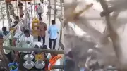 Five dead, several injured as temple roof collapses in Parbhani, Maharashtra