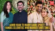 From Aamir Khan to Shoaib Malik: 8 Celebrities Who Married Three Times