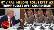 Giorgia Meloni's Reaction to Trump's G7 Chair Complaint Goes Viral