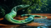 Green Anaconda: Amazon's Sacred Serpent Shapes Indigenous Cosmologies