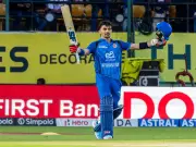 Gurbaz's 102 Powers Afghanistan to 194 in Rain-Curtailed ODI vs India