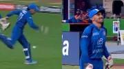 Gurbaz's Football-Like Mistake Amuses Crowd in 3rd ODI vs India