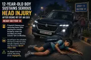 Gurgaon: 12-Year-Old Boy Critically Injured in SUV Hit-and-Run Near Sector 14