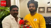 GV Prakash Gets Gold Chain from Velmurugan for 100-Film Milestone