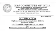 Haj Committee Extends Application Deadline for Free IAS Coaching 2026-27