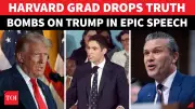 Harvard Grad Roasts Trump and Hegseth in Hilarious Commencement Speech