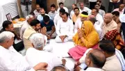 Haryana CM Saini visits Rohtak fire site, announces Rs 10 lakh ex gratia for deceased families
