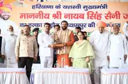 Haryana Congress MLA Renu Bala's husband Rishi Pal joins BJP in CM's presence