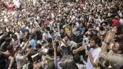 Heavy Security as Cockroach Janta Party Protests at Jantar Mantar Again