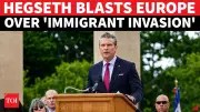 Hegseth Warns of 'Invasion' by Sea in D-Day Speech Sparks Fury