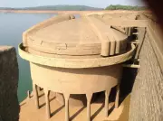 Historic Hirebhaskara Dam Resurfaces in Sharavathi Backwaters