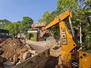 HSVP Demolishes Own Encroachment After TOI Report in Panchkula