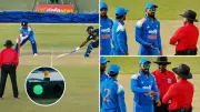 India A Fumes Over Controversial Run-Out Decision in Tri-Nation Clash