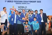 India Win 102 Gold Medals at First World Yogasana Championship