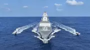 Indian Navy Releases Video of INS Dunagiri, New Stealth Frigate