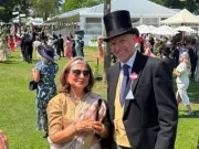 Indian-Origin Author Wears Sari at Royal Ascot, Embraces Heritage