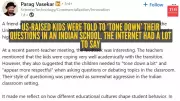Indian School Asks US-Raised Kids to 'Tone Down' Questions, Sparks Debate