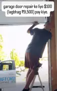 Indian woman pays $100 for 20-min garage door fix, says skill earns respect in US
