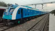 India's First Hydrogen Train Completes Trial Run at 120 kmph