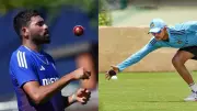 India's Test Prep Intensifies: Siraj Shines in Nets Ahead of Afghanistan Clash