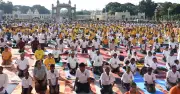 International Yoga Day 2026: 8,000 Perform Yoga at Mysuru Palace
