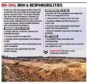 IOCL Begins Soil Testing at Dadumajra for 230 TPD CBG Plant