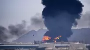 Iran Guards Claim Strike on US Base as Washington Hits Iranian Sites
