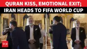 Iran World Cup Journey Begins with Quran Kisses Amid US Visa Row