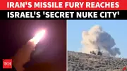 Iranian Missiles Breach Defenses Near Israel's Nuclear Site Dimona