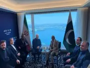Iran's Ghalibaf meets Pakistan PM, Qatari PM in Switzerland for US talks