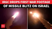 IRGC Releases First War Footage of Missile Attack on Israel