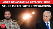 IRGC Warns of 'More Crushing Blows' After Iran Missile Attack on Israel