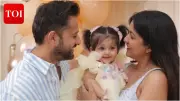 Ishita Dutta and Vatsal Sheth Reveal Daughter Veda's Face on First Birthday