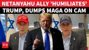 Israeli Lawmaker Throws Away MAGA Hat, Signals Rift with Trump