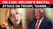 Italy and I Never Beg: Meloni Blasts Trump Over Fake G7 Photo Story