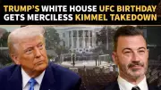 Jimmy Kimmel Predicts Disaster at Trump's White House UFC Birthday Bash