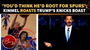 Jimmy Kimmel Takes Aim at Trump's NBA Finals Appearance in Monologue