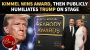 Jimmy Kimmel Turns Peabody Speech into Fiery Trump Critique