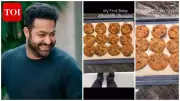 Jr NTR Bakes Cookies, Fans React With Fun Comments