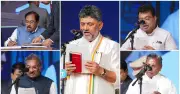 Karnataka CM Shivakumar's 13-Member Cabinet: Full List of Ministers