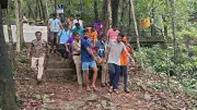 Karnataka Trekker Rescued from Gadaikallu After Acute Knee Pain