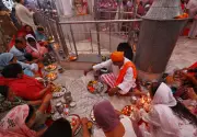 Kashmiri Pandits throng Tulmulla for annual Kheer Bhawani Mela, pray for peace