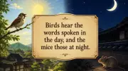 Korean Proverb: Birds Hear Day Words, Mice Night Words – Timeless Wisdom