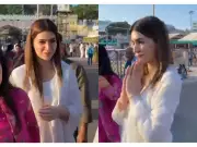 Kriti Sanon Visits Tirumala Temple, Seeks Blessings Before 'Cocktail 2' Release