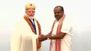 Kumaraswamy Praises PM Modi on 12 Years in Office, Backs Viksit Bharat 2047