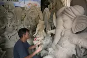 Kumartuli idol makers face clay shortage amid new regulatory hurdles