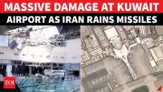 Kuwait Airport Damaged in Iranian Missile Strike; Radar Systems Hit